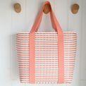 Portofino - Woven Insulated Basket Bag - Melon Pink additional 2