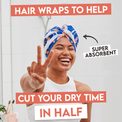 Dock &amp; Bay - Hair Wrap Whitsunday Blue additional 4