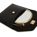 Alice Wheeler London - Black Travel Mirror &amp; Case additional 1