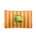 Bronnley - 1884 Lemon &amp; Stripe Zip Purse additional 3