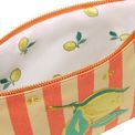 Bronnley - 1884 Lemon &amp; Stripe Zip Purse additional 2
