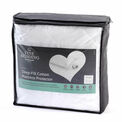 The Fine Bedding Company Deep-Fill Cotton Mattress Protector additional 2