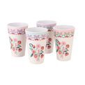 Cath Kidston - Raspberry 4 Pack Melamine Tumblers additional 1