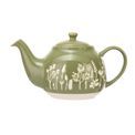 Siip - Wax Resist Floral 2 Cup Teapot Green additional 1