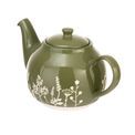 Siip - Wax Resist Floral 2 Cup Teapot Green additional 3