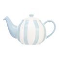 Siip - Wide Vertical Stripe 6 Cup Teapot Blue additional 1