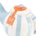 Siip - Wide Vertical Stripe 6 Cup Teapot Blue additional 4