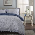 The Lyndon Company - Ashling Garden Duvet Set Navy additional 4