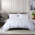 The Lyndon Company - Hampstead Duvet Set Blue additional 4