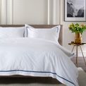 The Lyndon Company - Hampstead Duvet Set Blue additional 1