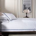 The Lyndon Company - Hampstead Duvet Set Blue additional 2