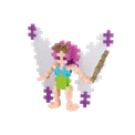 Plus-Plus - Fairy Tube 100 Piece 2D or 3D Puzzle additional 3