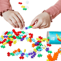 Plus-Plus - Rainbow Mix Tube 240 Piece 2D or 3D Puzzle additional 7