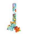 Plus-Plus - Rainbow Unicorns Tube 100 Piece 2D or 3D Puzzle additional 1