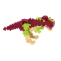 Plus-Plus - Tyrannosaurus Rex Tube 100 Piece 2D or 3D Puzzle additional 1