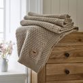 The Lyndon Company - Cadenza Knitted Throw Natural additional 3