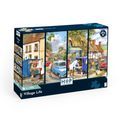 House of Puzzles - Village Life 4 x 500 Piece Jigsaw Puzzle additional 1