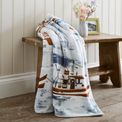 Lobster Creek - Coastal Fishing Village Throw additional 5