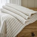 Lobster Creek - Salcombe Stripe Throw Latte additional 4