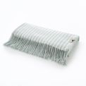 Lobster Creek - Salcombe Stripe Throw Sky Blue additional 5