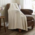 Lobster Creek - Saunton Stitch Throw Mocha additional 3
