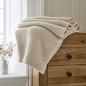 Lobster Creek - Saunton Stitch Throw Mocha additional 2