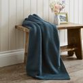 Lobster Creek - Saunton Stitch Throw Sea Blue additional 3