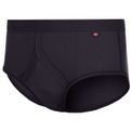 HJ Hall - Cotton Fly-Front Brief 3 Pair Pack Navy additional 2