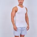 HJ Hall - 2 Pack Vest White additional 2