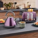 Morphy Richards - Accents 4 Slot Toaster - Purple additional 2