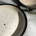 J&amp;L - 30cm Cast Iron Sage Green Shallow Casserole additional 4