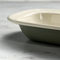 J&amp;L - 20cm Enameled Sage Green Pie Dish additional 4