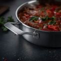 Kuhn Rikon - Culinary Fiveply Saute Pan With Lid &amp; Helper Handles Uncoated 24cm additional 4