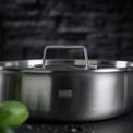 Kuhn Rikon - Culinary Fiveply Serving Pan With Lid 3.0L 24cm additional 4