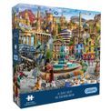 Gibsons - A Day Out in Edinburgh 1000 Piece Jigsaw Puzzle additional 1