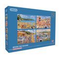 Gibsons - Beside the Seaside 4 x 500 Piece Jigsaw Puzzle additional 1