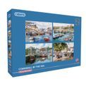Gibsons - Cornwall by the Sea 4 x 500 Piece Jigsaw Puzzle additional 1