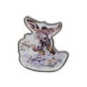 Wrendale Designs - Fine and Dandy Donkey Pin Badge additional 1