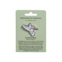 Wrendale Designs - Wisteria Wishes Hummingbird Pin Badge additional 2