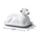 WM. Bartleet - Cow Design Butter Dish additional 5