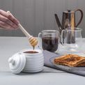 WM. Bartleet - Honey Pot with Wooden Dipper additional 4