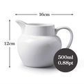 WM. Bartleet - Traditional Bellied Milk Jug 500ml additional 2