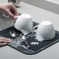 Zeal - Draining Mat Silicone Dark Grey additional 2