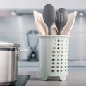 Zeal - Melamine Cutlery Drainer Duck Sage Green additional 2