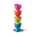 Zeal - Set Of 4 Stacking Egg Cups Neon Mix additional 1