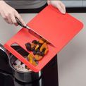 Zeal - Slim Straight to Pan Large Chopping Board Red additional 2
