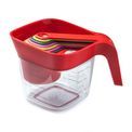 Zeal - Stack &amp; Store Measuring Jug &amp; Cups Set Red additional 1