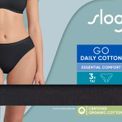 Sloggi - GO Daily Cotton Tai Knickers 3 Pack Black additional 2