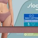 Sloggi - GO Daily Cotton Tai Knickers 3 Pack Cacao additional 2