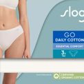 Sloggi - GO Daily Cotton Tai Knickers 3 Pack Silk White additional 2